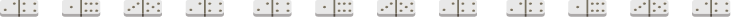 多米诺骨牌的线格线装饰线格线素材微信29微信2分割线